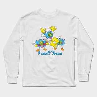 I can't focus Long Sleeve T-Shirt